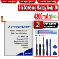 HSABAT 4300mAh EB-BN970ABU Battery for Samsung Galaxy Note 10 N970F / Note X / Note10 5G