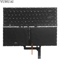 New Laptop English Keyboard for MSI GS65 GS65VR MS-16Q1 Black US Keyboard With Backlight