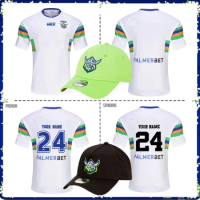 2024 Canberra Raiders Away Rugby Jersey 2023/24 CANBERRA RAIDERS black Baseball Cap hats TRAINING JERSEY size S--3XL---5XL