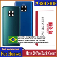 Original Battery Cover for Huawei Mate 20 Pro, Glass Back Housing Replacement, Repair Parts Apply to Mate 20 Pro LYA-L09 LYA-L29