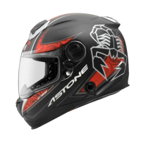 【ASTONE】GT1000F AC9 蠍子 消光碳纖/紅(碳纖維 全罩式 安全帽)
