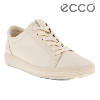 【ecco】SOFT 7 W 經典輕巧休閒鞋 女鞋(石灰白 47030359113)