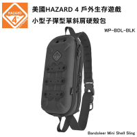 HAZARD 4 Bandoleer Mini Shell Sling 小型子彈型單斜肩硬殼包-黑色 (公司貨) WP-BDL-BLK