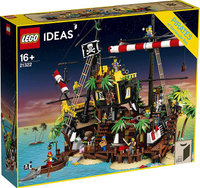 【折300+10%回饋】LEGO 樂高 創意系列 紅鬍子船長海賊島 21322
