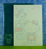 【震撼精品百貨】Hello Kitty 凱蒂貓 傳真便條附夾 綠【共1款】 震撼日式精品百貨