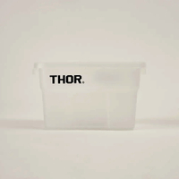 【全館滿額折】 THOR BOX 透明 多功能 桌上 迷你收納箱  H6393【新竹皇家THOR12L-BLUE】