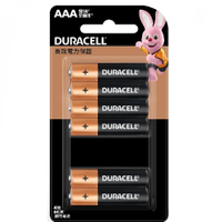 Duracell 金頂 鹼性電池4號 6入