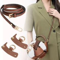 Fashion Leather Shoulder Strap Conversion Hang Buckle Punch-free Bag Transformation Accessories for Longchamp mini Bag Straps