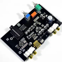 PCM5100 MS8416 Optical USB input NE5532 OP DAC Board 24bit 192K with Audio Volume Control DAC Board DC 12V