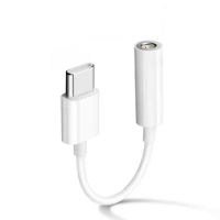 Type C 3.5 Jack Earphone USB C To 3.5mm AUX Headphones Adapter Audio Cable for Huawei V30 Mate 20 P30 Pro Xiaomi Mi 10 9