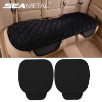 SEAMETAL Winter Car Seat Cover Anti-slip Front Chair Seats Covers Breathable Pad Universal Car Interior Protector Seat Cushion