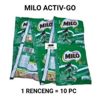 Susu Bubuk Renceng Milo, Dancow Vanilla Coklat, Ovaltine, Frisian Flag Kompleta, Hilo Calcium School