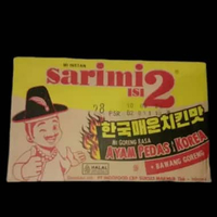 Sarimi Mie Goreng Ayam Kremes Isi 2 Dus, Sarimi Mie Goreng Ayam Pedas Korea Isi 2 Dus Sarimi Isi 2 A