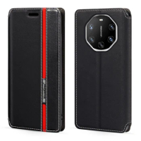 For Huawei Mate 40 RS Porsche Design Case Fashion Multicolor Magnetic Closure Leather Flip Case Cover with Card Holder