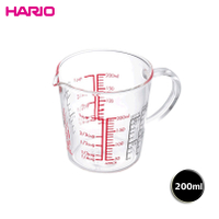 【HARIO】耐熱手把量杯 200ml 耐熱玻璃 玻璃量杯 烘焙用具 烹飪