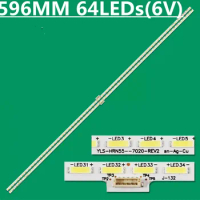 30PCS LED Backlight strip for YLS_HRN55_7020_REV2 75.P3F12G001 SYV5541 KD-55X8500C KD-55X8505C KD-55X8507C KD-55X8508C 55X8509C