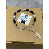 Gelang Hindia [1 PCS] | Gelang everything u are Hindia Rantai | Gelang Black Doves, '25 on Blank Can