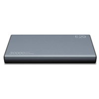 พาวเวอร์แบงค์ รุ่น E29 30000mAh สีเทา