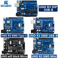 UNO R3 Official Box ATMEGA16U2 / UNO+WiFi R3 Original ATMEGA328P Chip CH340G For Arduino UNO R3 Development Board WeMos ESP8266