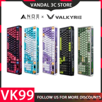 Vk99 Valkyrie IP Mechanical Keyboard Wireless Bluetooth Customization Gaming Keyboard Gasket Structure Hot-swapp Rgb Computer