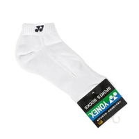 Yonex [14528TR-011] 短筒襪 羽球襪 比賽指定 抗菌材質 環狀壓力 加厚 25-28cm 白
