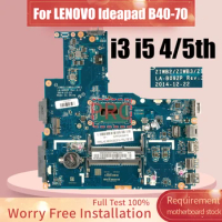 LA-B092P For LENOVO Ideapad B40-70 Laptop Motherboard i3 i5 4/5th Gen 5B20H33158 5B20H75151 5B20G46164 Notebook Mainboard