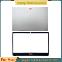 New Orig For Acer Aspire 5 A315-59 A315-59G LCD Back Cover/Front Bezel Silver AP3UI000130