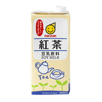 [箱購]丸三豆乳-紅茶風味(1000ml*6瓶) 廣三SOGO [APP下單享4%點數]
