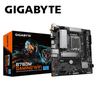 技嘉 B760M GAMING WIFI 主機板+威剛 D5 8G/4800 記憶體