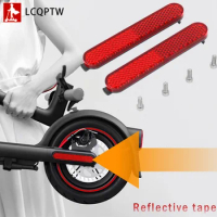 Electric Scooter Wheel Cover Safety Reflective Strip Protect Decoration Shells For Xiaomi Pro2 1S M365 Mi3 Reflector Cover