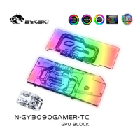 Bykski GPU Water Block for Galay RTX3090/3080 Gamer OC/ RTX 3090/3080 Boomstar /Backplane Cooling Video Card N-GY3090GAMER-TC