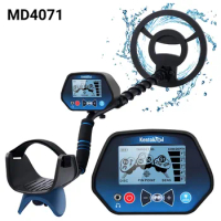 High Accuracy MD4071 Gold Metal Detector for Adults Kids Advanced DSP Chip Hunt Treasure Underwater Pinpoint All-Metal Disc Mode