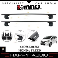 Cross bar Set INNO Honda Freed 2016 Black Crossbar Rak Mobil Original Jepang