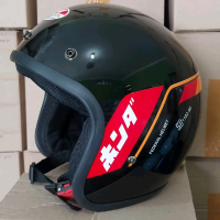 Helm Honda Gank Hitam Gloss