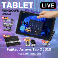 (Pre-Owned) Special | Fujitsu Arrows Tab Q5010 Tablet (10.1\ IPS Touch Display/Intel Celeron/4GB RAM
