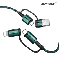 JOYROOM G3系列 四合一多功能傳輸充電線 1.2M (TYPE-C / Lightning / USB-A)