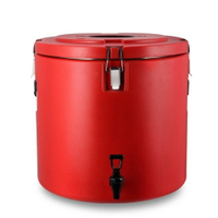奶茶桶保溫桶大容量不銹鋼 送餐桶冷藏桶快餐桶米飯桶保溫湯桶40L     都市時尚DF