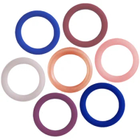 Multicolor Silicone Penis Ring Ejaculation Delay Enhancement Erection Male Lock Scrotum Ring Men's Chastity Adult Sex Toys