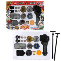 Beyblade Burst Gyro Toy Set Alloy Assembly Gyro Handle Launch Beyblade Boys and Girls Holiday Gifts