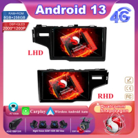 Qualcomm snapdragon Android 13 Carplay For Honda Jazz 3 2015 - 2020 Fit 3 GP GK 2013-2020 Multimedia Player Navigation 2 Din DVD