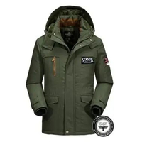 MND JAKET PARKA KING'S JAKET PARKA KANVAS JAKET PARKA MUSIM DINGIN Hijau Army XL