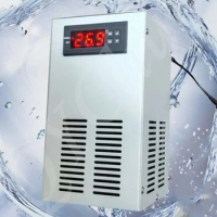 2020 30L 120W LCD Display Aquarium Water Chiller Pond Cooling Device Fish Tank Constant Temperature Cooling Equipment with pump