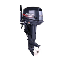Huangjie high quality 2 Stroke 30HP Outboard Motor Fishing Boat Engine for Speed Boats marine equipment 2Stroke