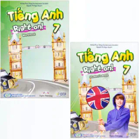 Sách - Tiếng Anh 7 - Right On - Workbook + Student's Book Combo 2 Quyển ( Tặng Kèm Bao Sách ) - [Sán