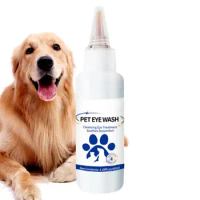 Cat Eye Drops 60ml Effective Dog Eye Drop Soothing Dog Eye Stain Cleaner Safe Eye Wash Drop For Pets Soothe Irritated Eyes
