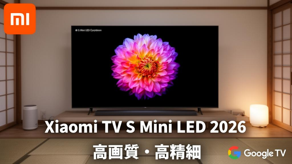 シャオミ、超大画面98型も投入 最新Mini LED TVで高級市場に本格参入