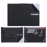 Special Carbon fiber Vinyl Laptop Sticker Skin Decals Protector Cover for ASUS Vivobook 14i OLED K5404V 2023 14-inch