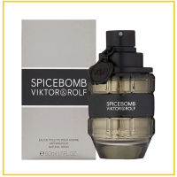 VIKTOR & ROLF 維特羅夫黃黑色淡雅柔和男士淡香水 SPICEBOMB EDT 50ML  