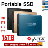 16TB Portable SSD High-speed Mobile Solid State Drive 500GB/512GB SSD Mobile Hard Drives External Storage Decives for Laptop