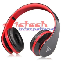 by dhl or ems 50pcs 2015 Wireless Bluetooth Foldable Headphone Surround Sound Wireless Headset With Mic TF Card Supported